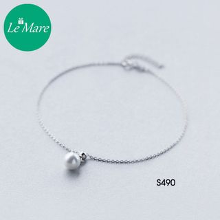 Lắc chân ngọc trai S490