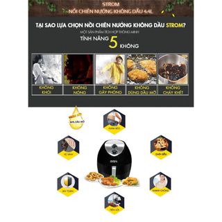 Nồi chiên không dầu 44 lít