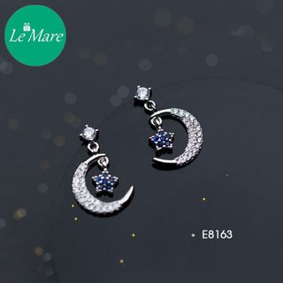 Khuyên trăng sao thả E8163
