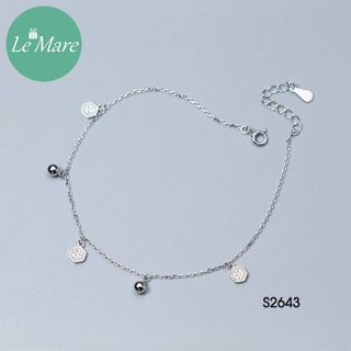 Lắc chân ngũ giác đá bi chuông S2643