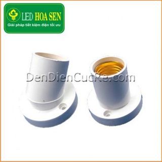Bộ 2 đui đèn E27 xoáy xéo
