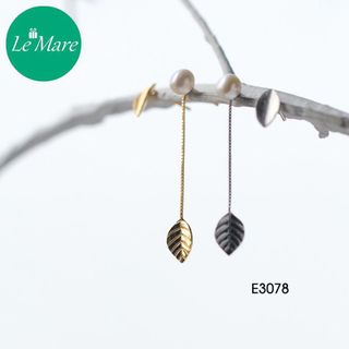 Khuyên tai lá dài E3078