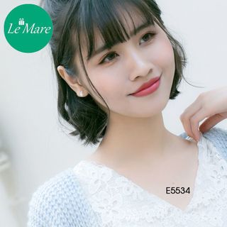 Khuyên ngọc trai tình yêu E5534
