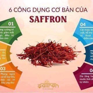 nhụy hoa nghệ tây 05 g - nhuy hoa nghe tay - saffron - nhuy hoa - nghe tay - HAPPY KISS