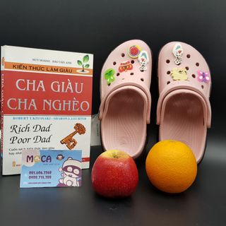 Dép crocs duet Hồng nâu