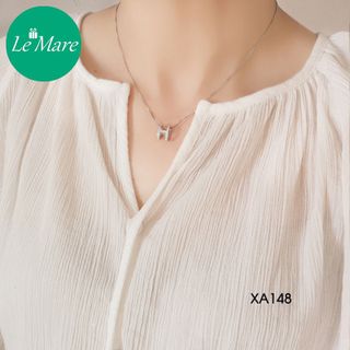 Dây chuyền chữ H đính đá XA148