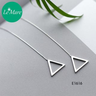 Khuyên tai Tam giác rỗng thả dài E1616