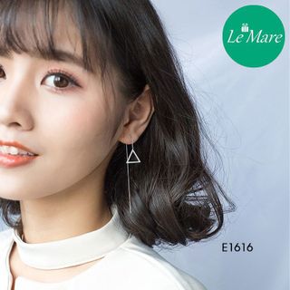 Khuyên tai Tam giác rỗng thả dài E1616