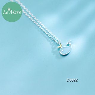 Dây chuyền cá voi xanh D3822