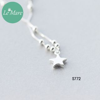 Lắc chân Bi bạc Sao đặc S772