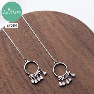 Khuyên tai bạc E7384