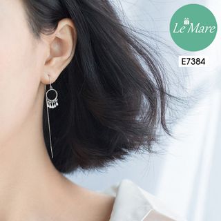 Khuyên tai bạc E7384