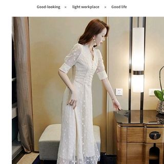 Đầm ren tiểu thư cao cấp hàng đẹp