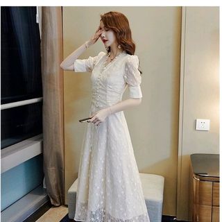 Đầm ren tiểu thư cao cấp hàng đẹp