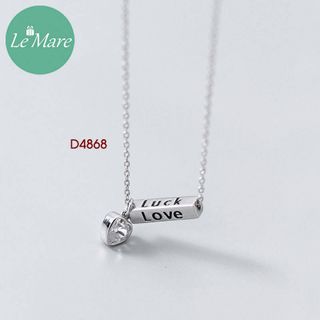 Dây chuyền bạc D4868