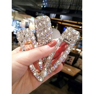 kẹp tóc đá pha lê