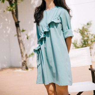ĐẦM DÁNG SUÔNG TAY LỞ