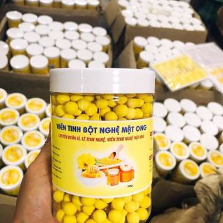 HOT 1kg-2 hộp Viên tinh bột nghệ mật ong sữa ong chúa Lọ 500gr giá sỉ