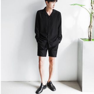 Sơ mi cổ vest