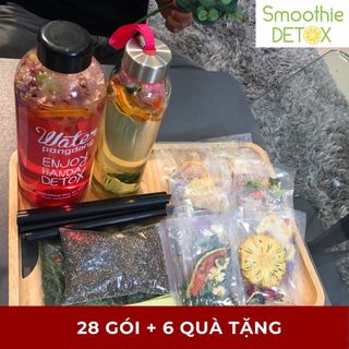 Trà detox hoa quả khô Smoothie detox bao gồm cả quà tặng