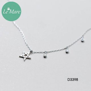 Dây chuyền bạc D3398