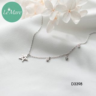 Dây chuyền bạc D3398