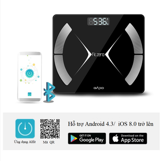 Cân điện tử thông minh kết nối Bluetooth Gapo - Hàn Quốc