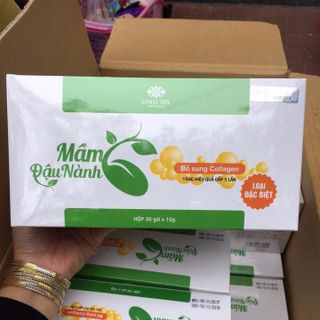 Mầm Đậu Nành Collagen Linhspa Hàng Chuẩn