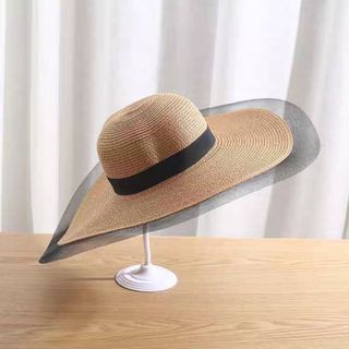 Nón vành rộng phối lưới