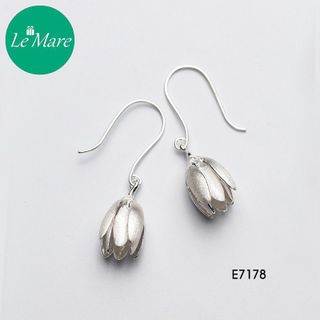 Khuyên tai hoa bạc E7178