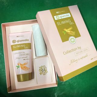 HOT Kem tan mỡ GLAMIDA phiên bản mới nhất năm 2019-Tặng kèm cuộn dùng thử màng bọc thực phẩmthước dây