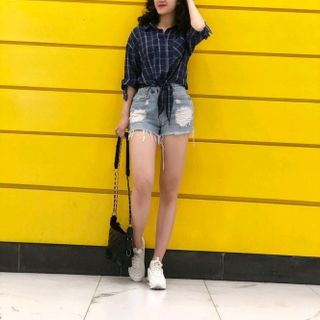 Sơ mi buộc vạt Shojo
