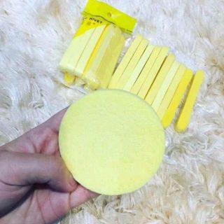 bông nở rửa mặt