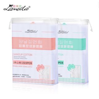 LBông tẩy trang Laneila 222 miếng túi dây rút