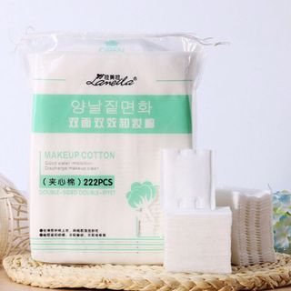 LBông tẩy trang Laneila 222 miếng túi dây rút