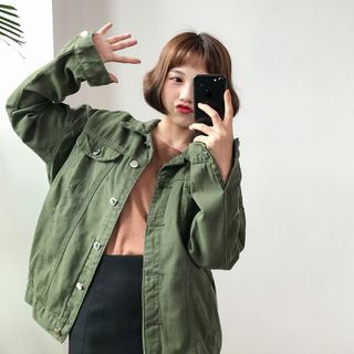 Áo khoác khaki Nữ