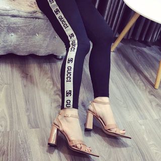 Giày sandal mui nhọn da