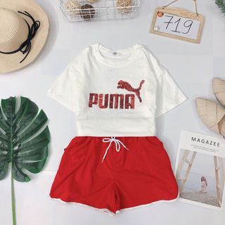 Set bộ P u m a Hình kim sa siêu đẹp