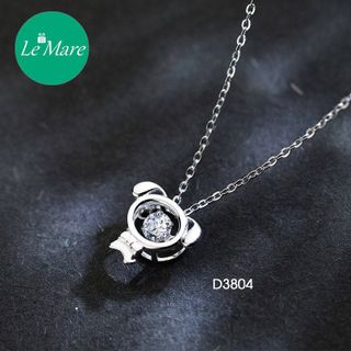 Dây chuyền bạc Diamond Puppy D3804