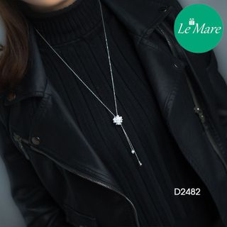 Dây chuyền dài Hoa tuyết thả dài D2482