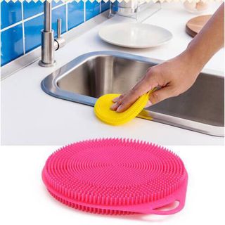 Miếng rửa chén bát rau củ silicone