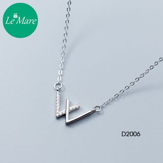 Dây chuyền W đính đá D2006