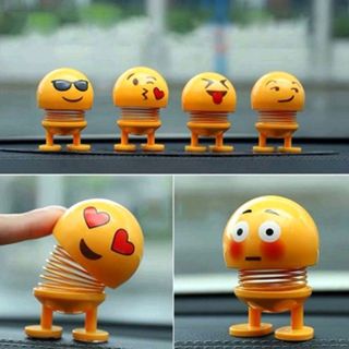 Thú nhún Emojji lắc lò xo vui nhộn