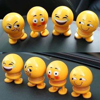 Thú nhún Emojji lắc lò xo vui nhộn