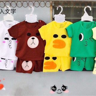 combo 5 bộ ngắn tay carters cho bé trai và bé gái