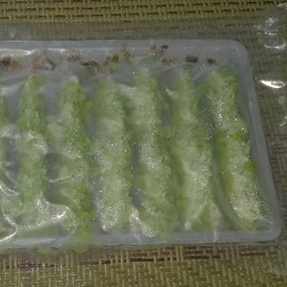 Tôm tẩm cốm xanh 300gr/khay 10 con