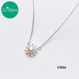 Dây chuyền ngọc trai hoa D3826