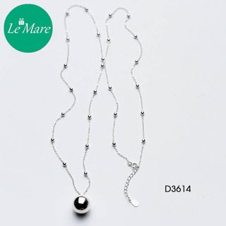 Dây chuyền dài bi bạc to D3614