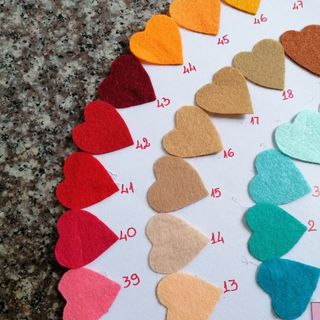 vải nỉ cứng làm đồ handmade khổ 90x90