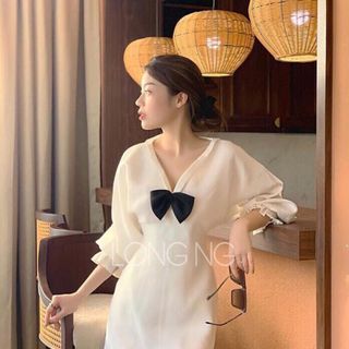 Đâm suông nữ tay phồng hang quốc